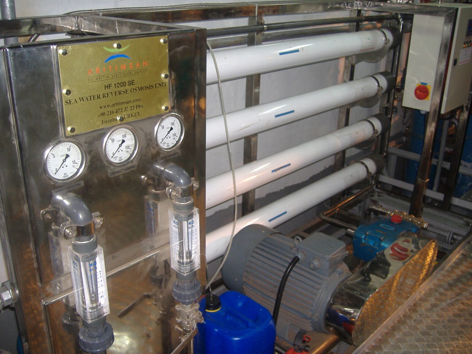 deniz arıtma sistemi