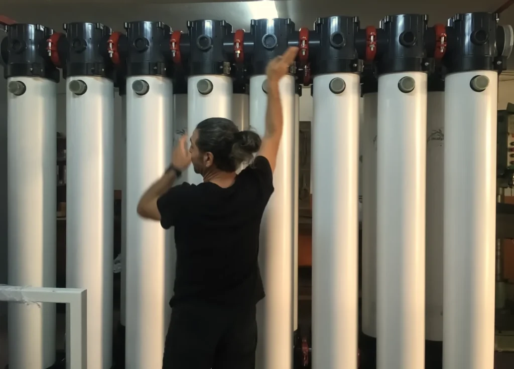 Ultrafiltrasyon sistemi yapımı