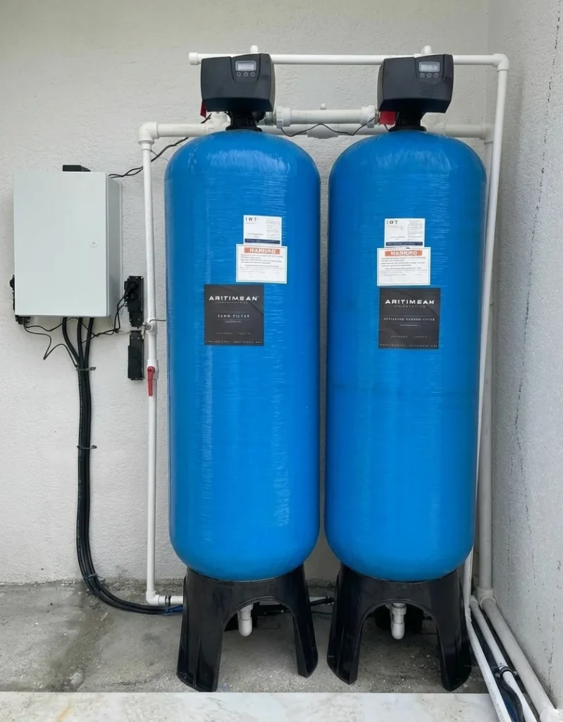 kum ve karbon filtre